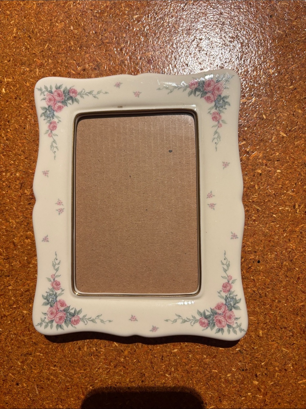 Vintage Lenox ivory porcelain Photo frame from the portrait gallery collection